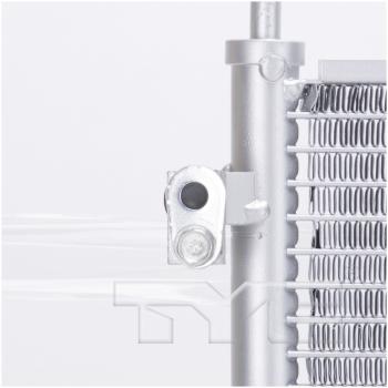 2012 Nissan Sentra A/C Condenser TYC 3628 image 3 of 4