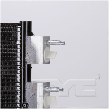 2011 Lincoln MKS A/C Condenser TYC 3788 image 3 of 4