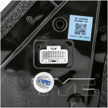 2021 Toyota Tundra Door Mirror Right TYC 5330341 image 3 of 4