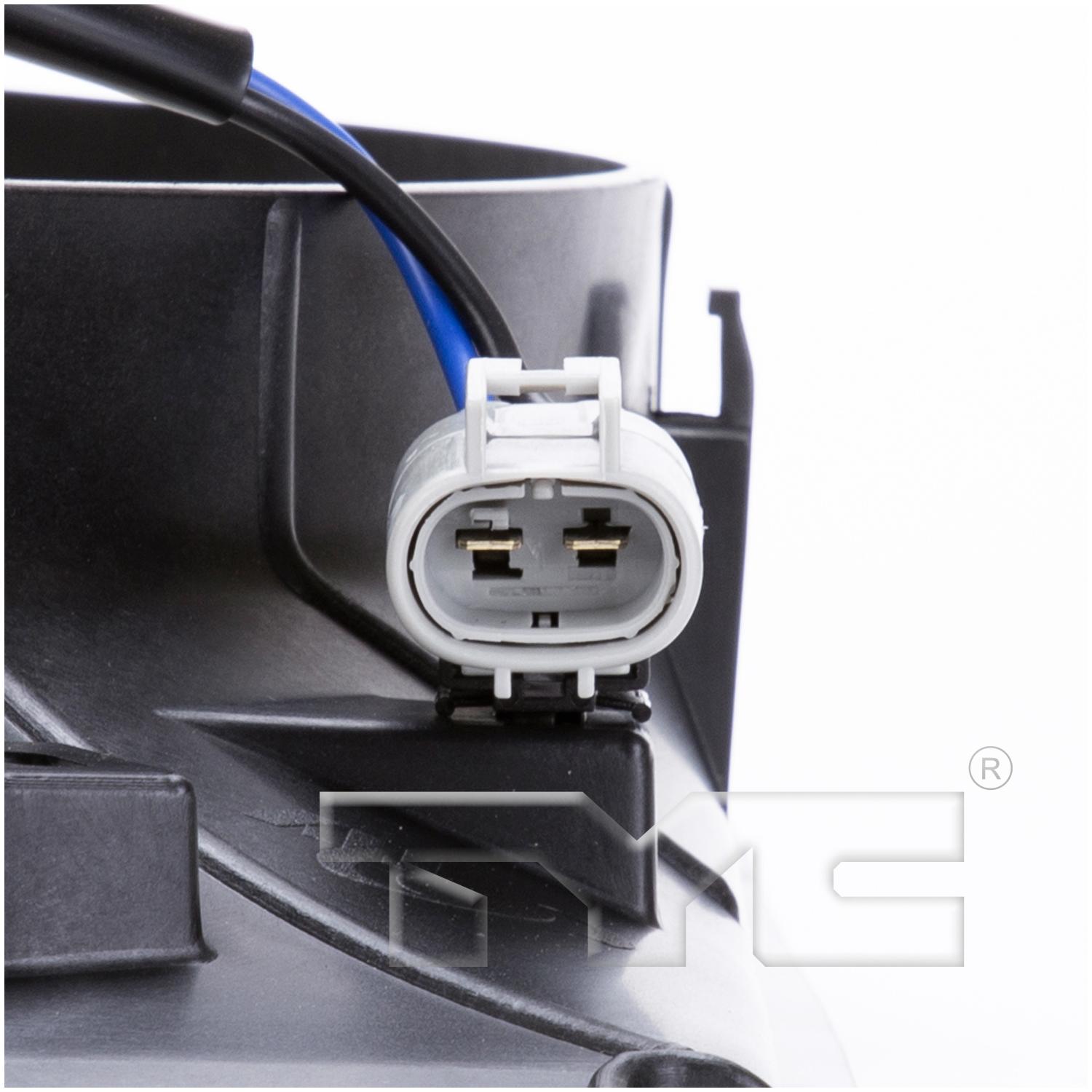 TYC 600090 Engine Cooling Fan Assembly product image 3 of 4