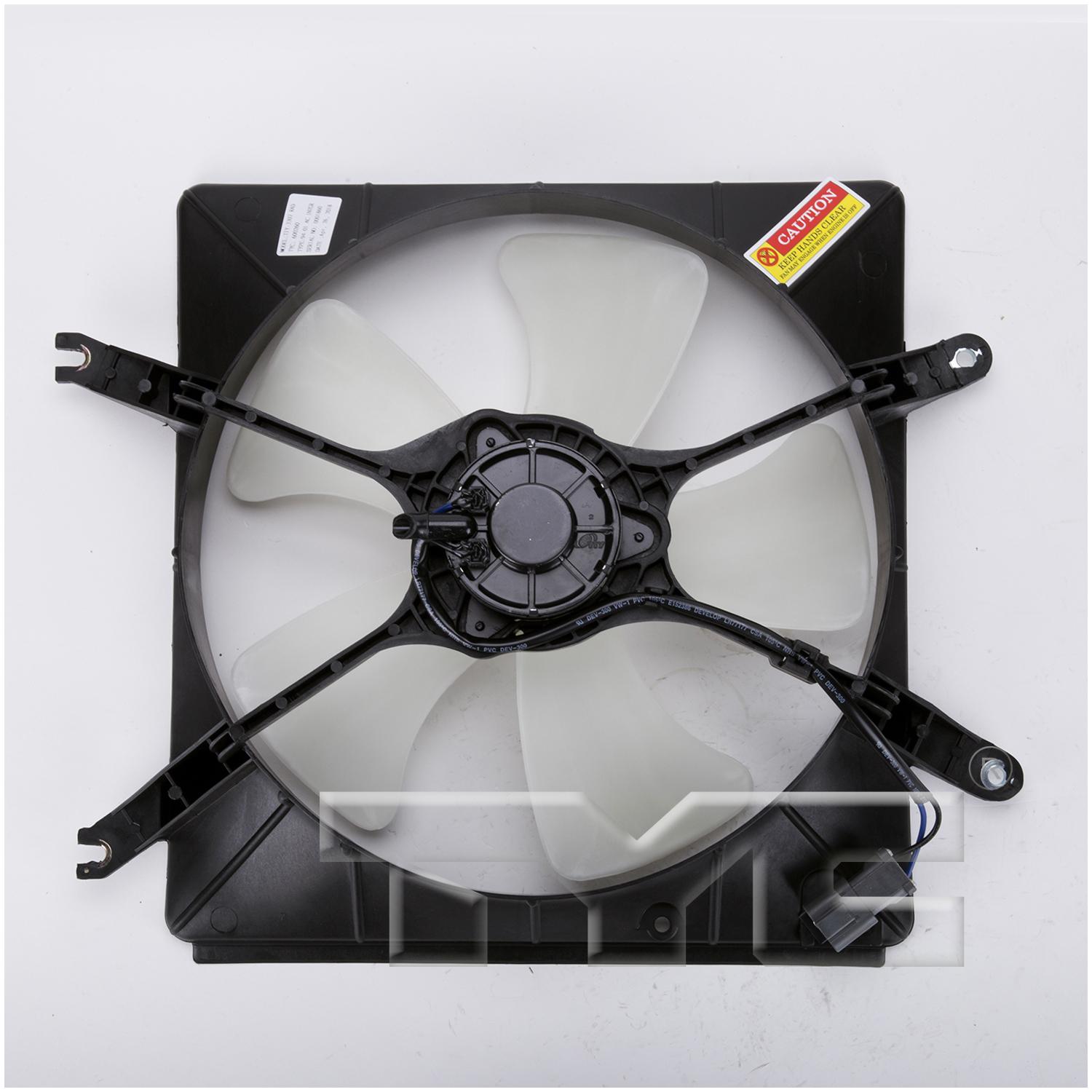 TYC 600260 Engine Cooling Fan Assembly product image 2 of 3
