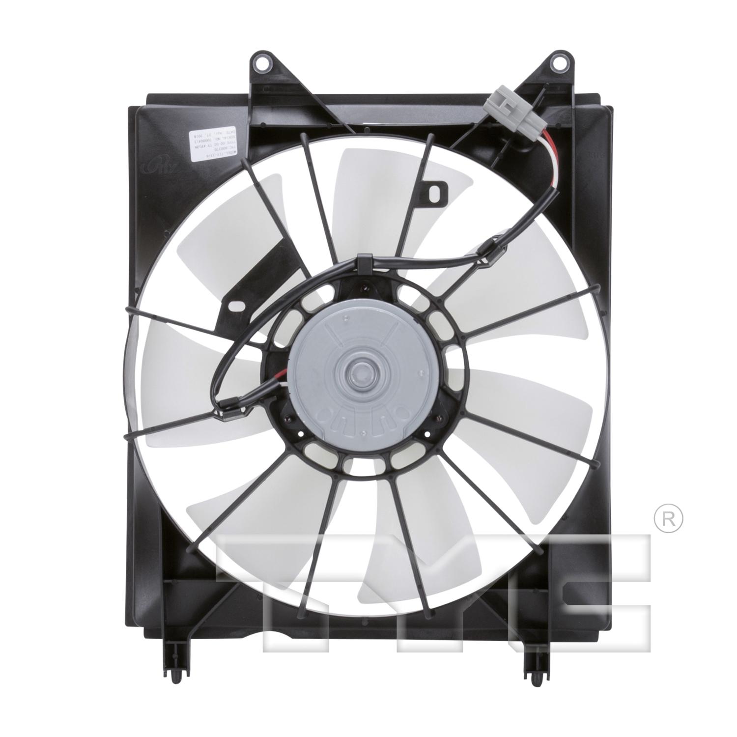 TYC 600370 - Engine Cooling Fan Assembly TYC 600370 Engine Cooling Fan Assembly product image 2 of 3