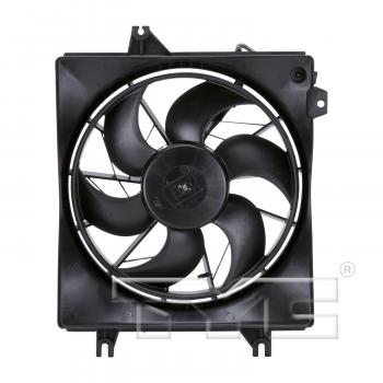 2001 Hyundai Tiburon Engine Cooling Fan Assembly Left TYC 600480 image 1 of 4