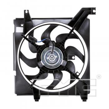 2006 Hyundai Tiburon Engine Cooling Fan Assembly Left TYC 600580 image 2 of 4