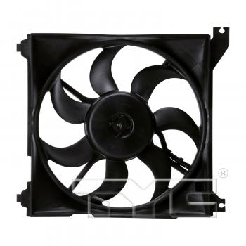 2006 Hyundai Santa Fe Engine Cooling Fan Assembly Left TYC 600610 image 1 of 3