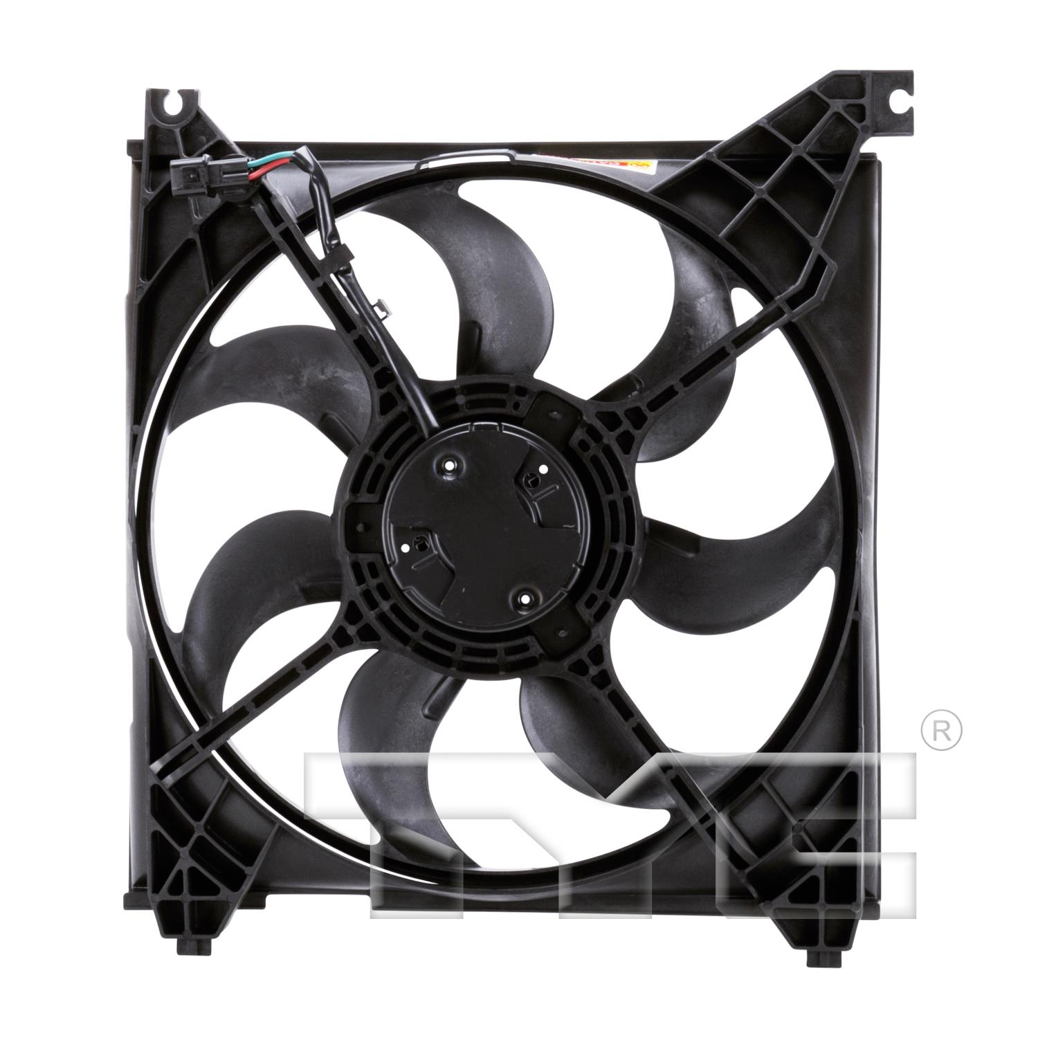 TYC 600700 - Engine Cooling Fan Assembly TYC 600700 Engine Cooling Fan Assembly product image 2 of 4