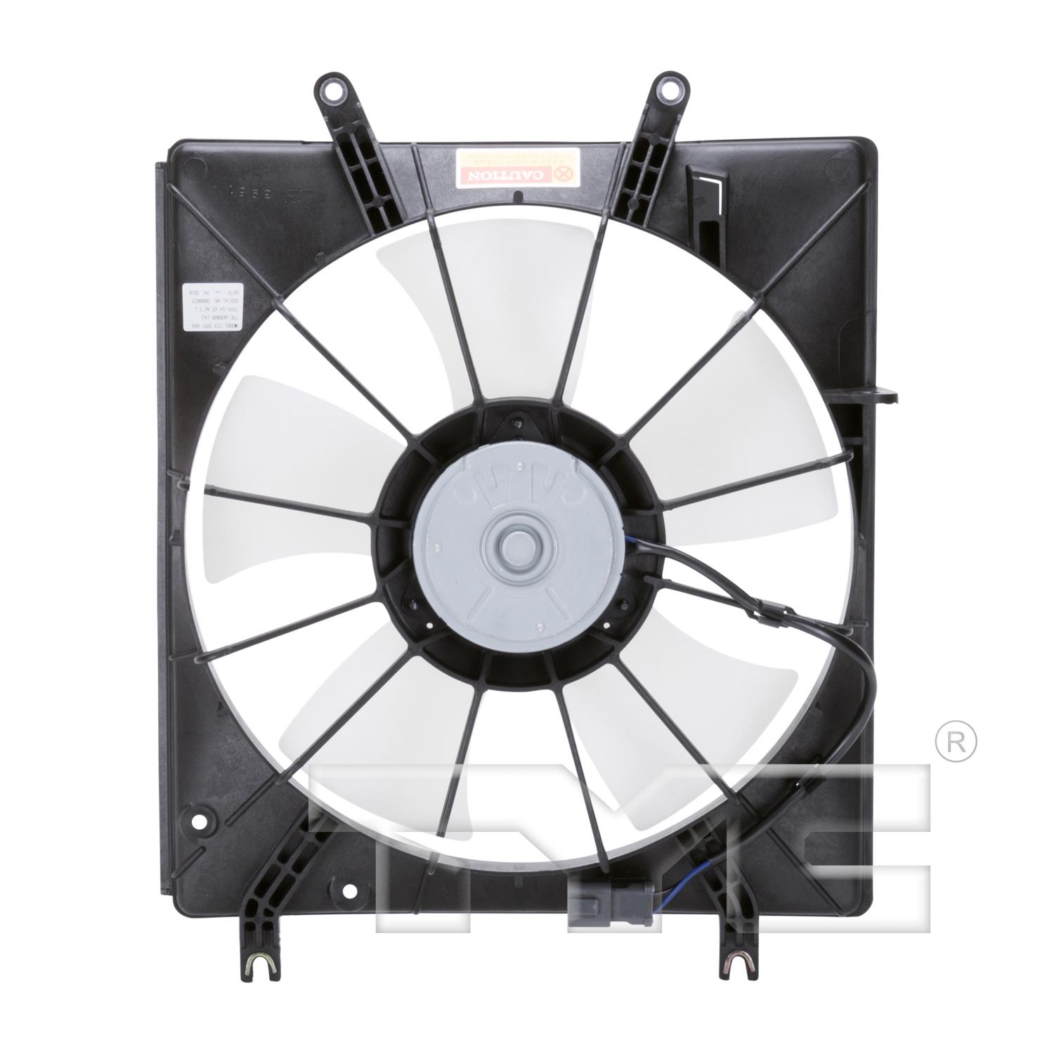TYC 600800 - Engine Cooling Fan Assembly TYC 600800 Engine Cooling Fan Assembly product image 2 of 3
