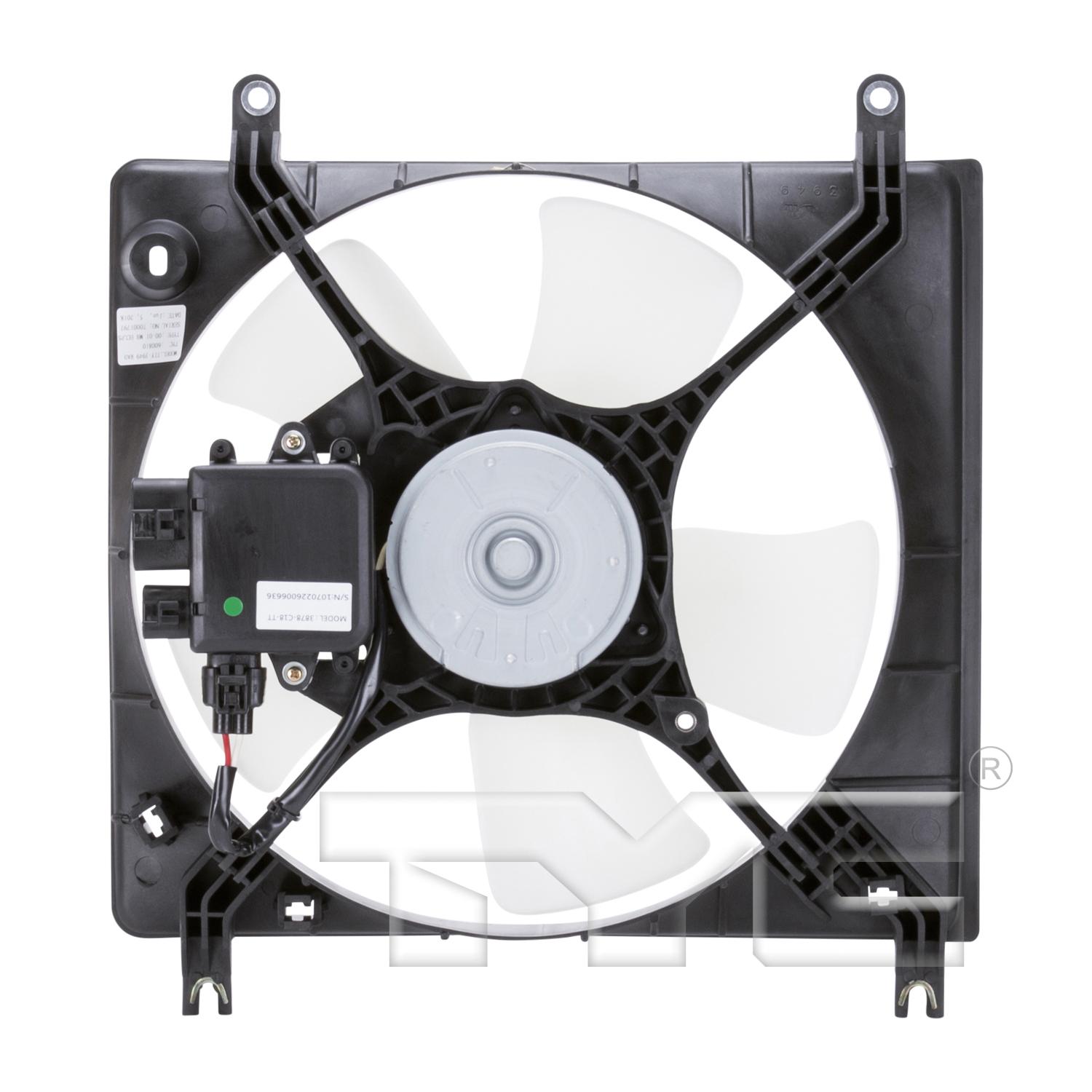 TYC 600810 - Engine Cooling Fan Assembly TYC 600810 Engine Cooling Fan Assembly product image 2 of 3