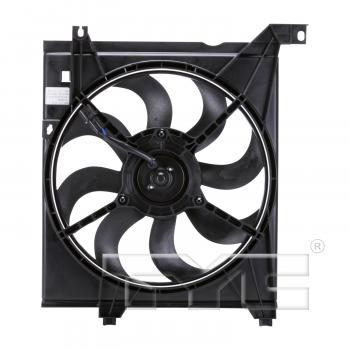 2008 Kia Spectra5 Engine Cooling Fan Assembly Left TYC 600890 image 2 of 3