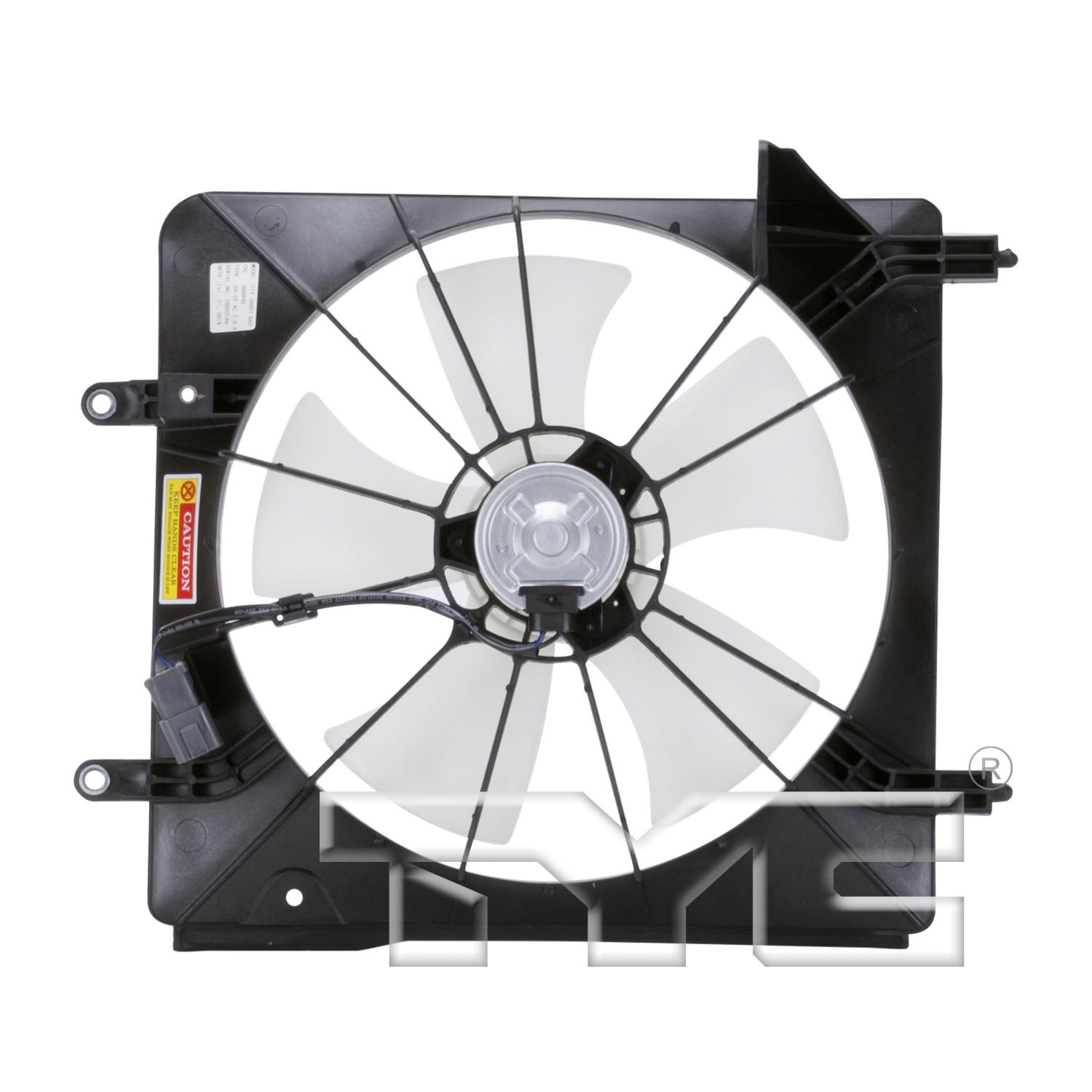 TYC 600940 - Engine Cooling Fan Assembly TYC 600940 Engine Cooling Fan Assembly product image 2 of 3