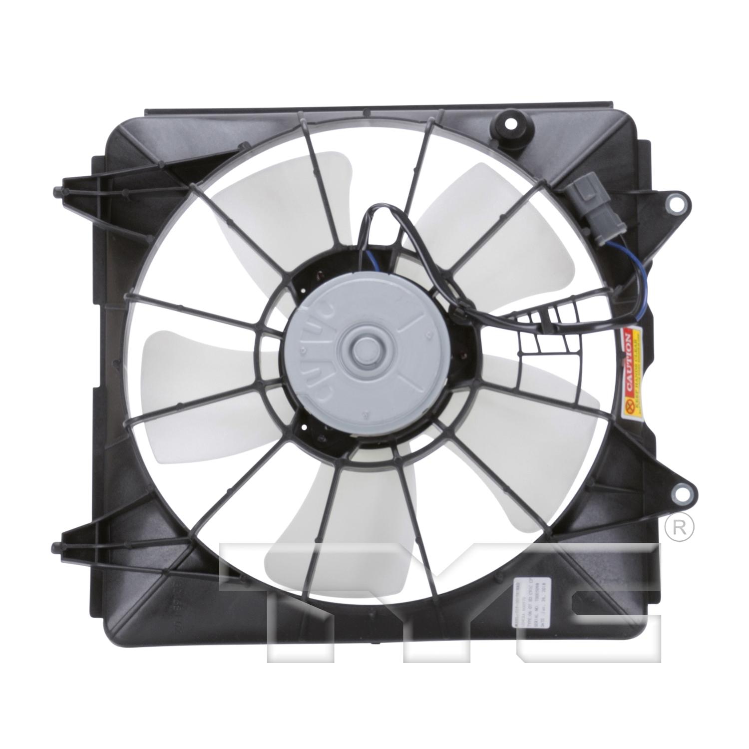 TYC 600970 Engine Cooling Fan Assembly product image 2 of 4
