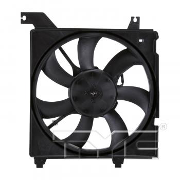 2006 Hyundai Tiburon Engine Cooling Fan Assembly Left TYC 601030 image 1 of 4