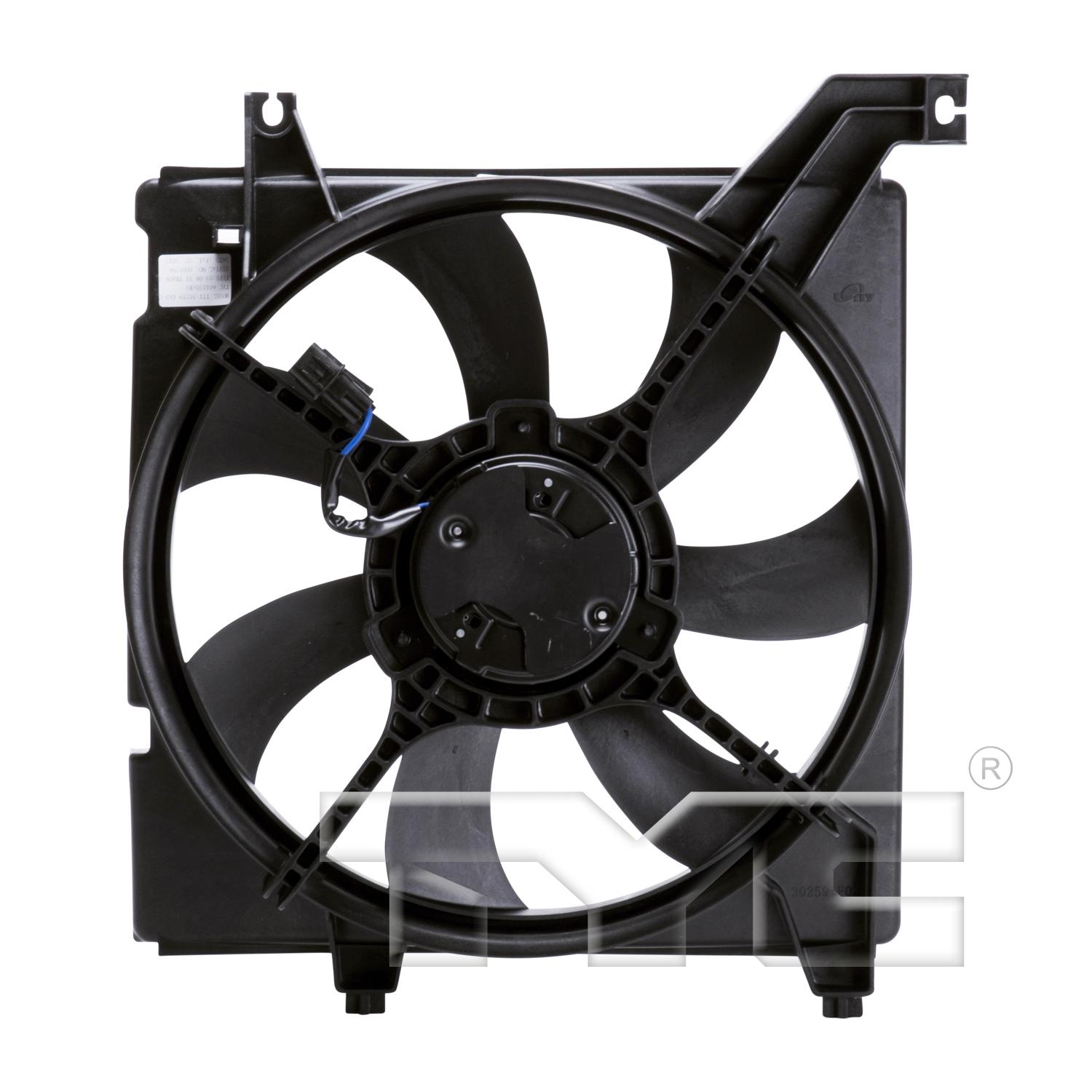 TYC 601030 - Engine Cooling Fan Assembly TYC 601030 Engine Cooling Fan Assembly product image 2 of 4