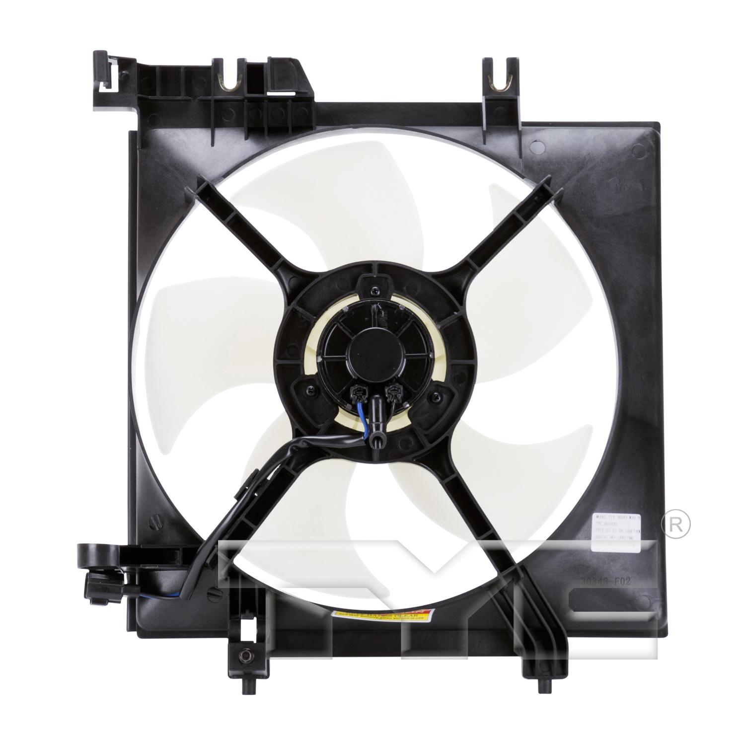 TYC 601070 - Engine Cooling Fan Assembly TYC 601070 Engine Cooling Fan Assembly product image 2 of 4