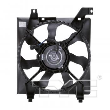 2011 Hyundai Accent Engine Cooling Fan Assembly Left TYC 601080 image 2 of 4