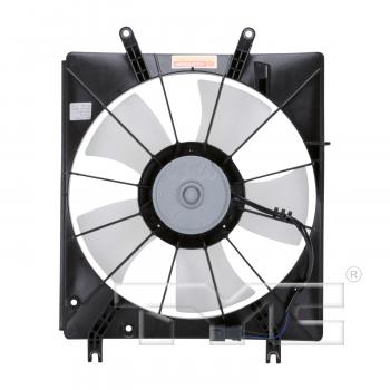 2008 Acura TL Engine Cooling Fan Assembly Left TYC 601150 image 2 of 4