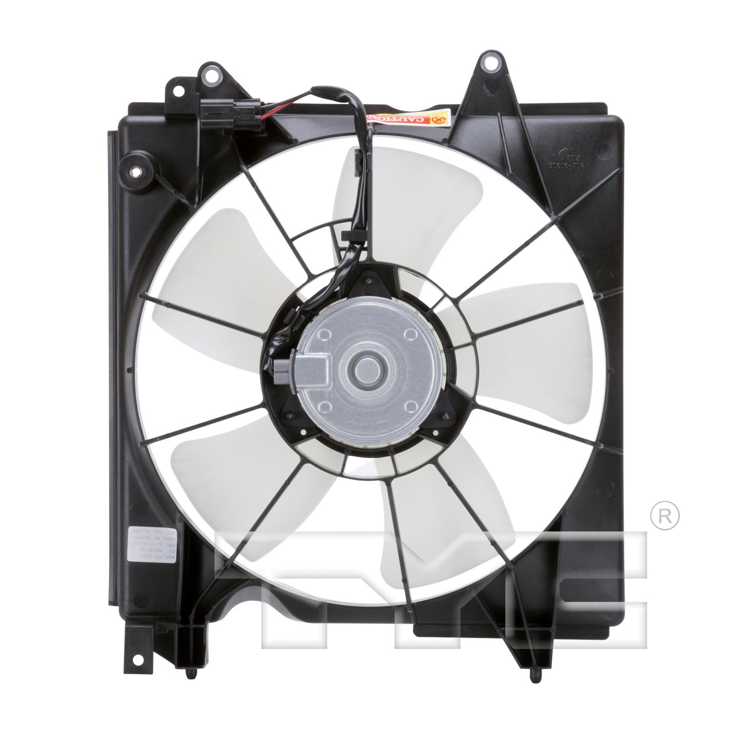 TYC 601350 - Engine Cooling Fan Assembly TYC 601350 Engine Cooling Fan Assembly product image 2 of 4