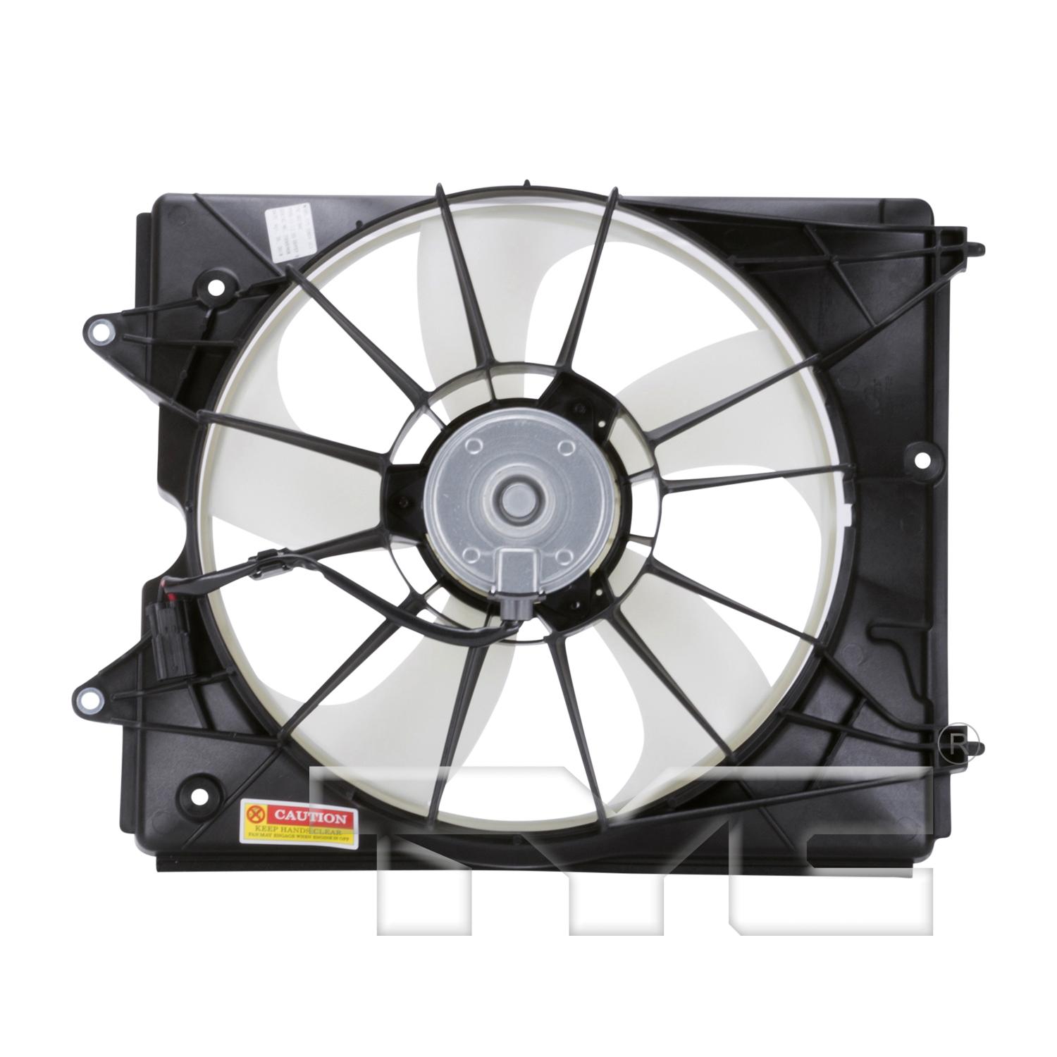 TYC 601360 Engine Cooling Fan Assembly product image 2 of 3