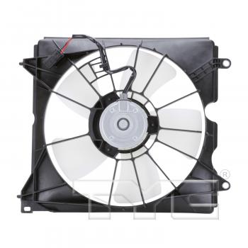 2015 Acura TLX Engine Cooling Fan Assembly Left TYC 601470 image 2 of 3