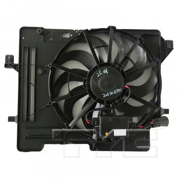 2016 Ford Focus Engine Cooling Fan Assembly Left TYC 601600 image 2 of 3