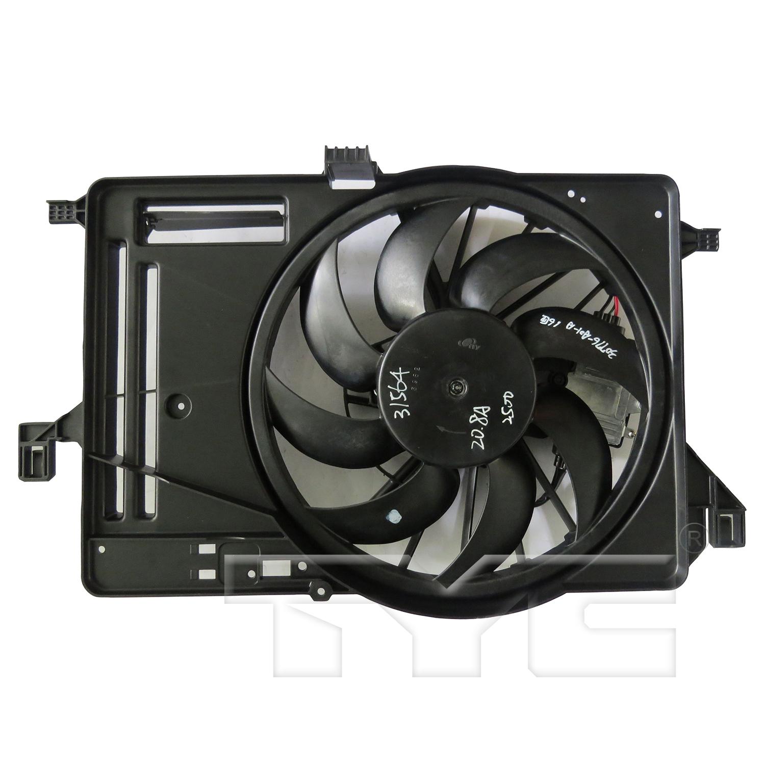 TYC 601610 Engine Cooling Fan Assembly product image 1 of 3