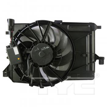 2015 Ford Focus Engine Cooling Fan Assembly Left TYC 601610 image 2 of 3