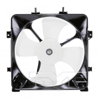 1993 Honda Civic del Sol A/C Condenser Fan Assembly Right TYC 610070 image 1 of 4
