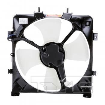 1993 Honda Civic del Sol A/C Condenser Fan Assembly Right TYC 610070 image 2 of 4
