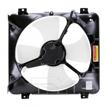 1998 Honda Civic A/C Condenser Fan Assembly Right TYC 610080 image 2 of 4
