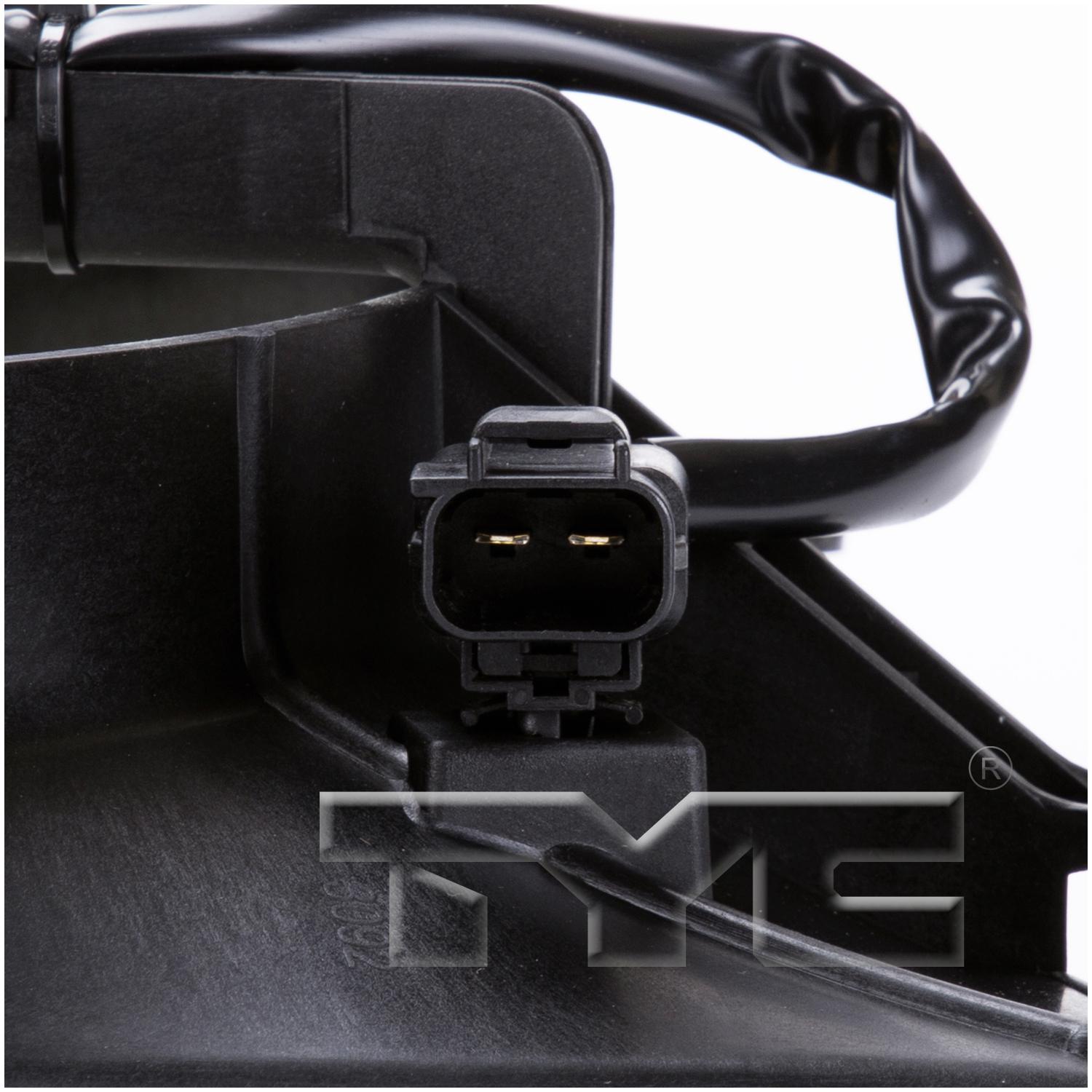 TYC 610090 A/C Condenser Fan Assembly product image 3 of 4