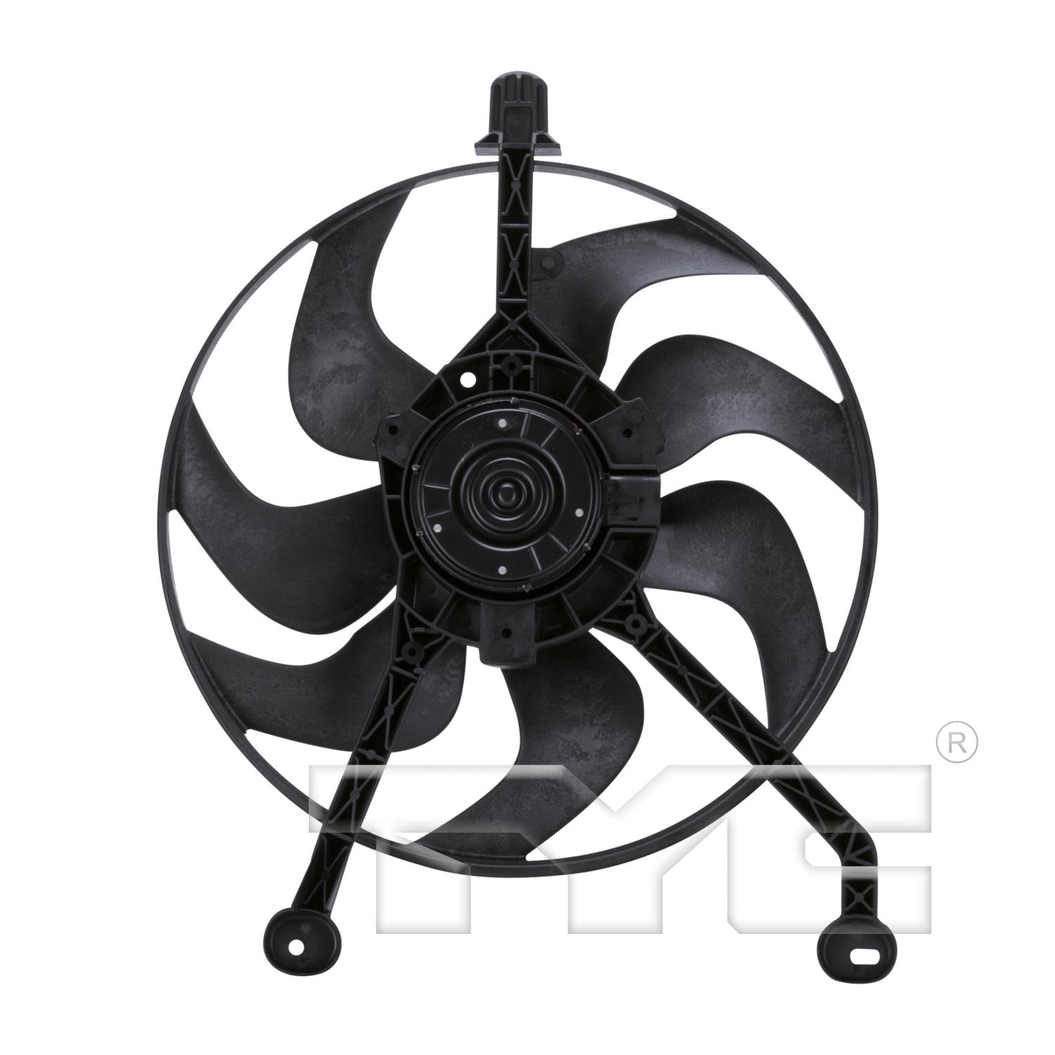 TYC 610230 - A/C Condenser Fan Assembly TYC 610230 A/C Condenser Fan Assembly product image 2 of 4