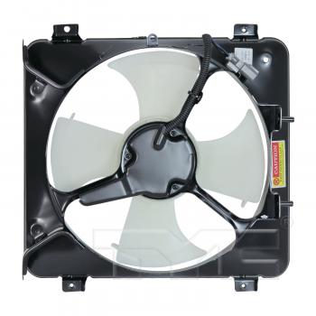 2000 Honda Civic A/C Condenser Fan Assembly Right TYC 610280 image 2 of 3