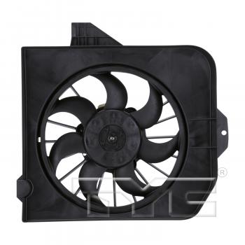 2002 Chrysler Voyager A/C Condenser Fan Assembly Right TYC 610390 image 1 of 4