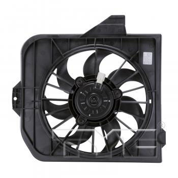 2002 Chrysler Voyager A/C Condenser Fan Assembly Right TYC 610390 image 2 of 4