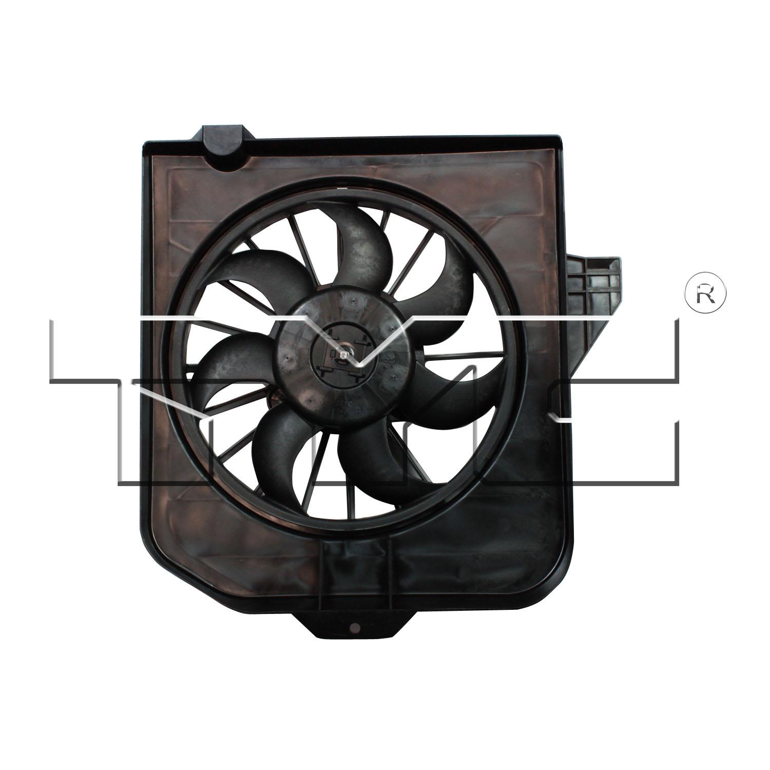 TYC 610390T - A/C Condenser Fan Assembly TYC 610390T A/C Condenser Fan Assembly product image 2 of 3