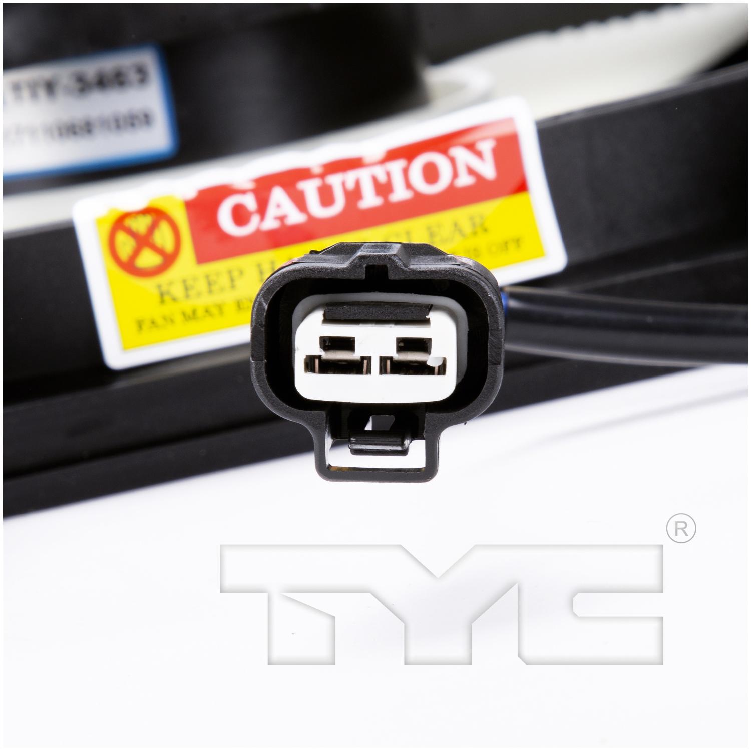 TYC 610510 - A/C Condenser Fan Assembly TYC 610510 A/C Condenser Fan Assembly product image 4 of 4