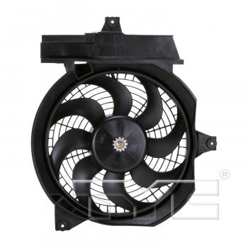 2006 Hyundai Santa Fe A/C Condenser Fan Assembly Right TYC 610610 image 1 of 3