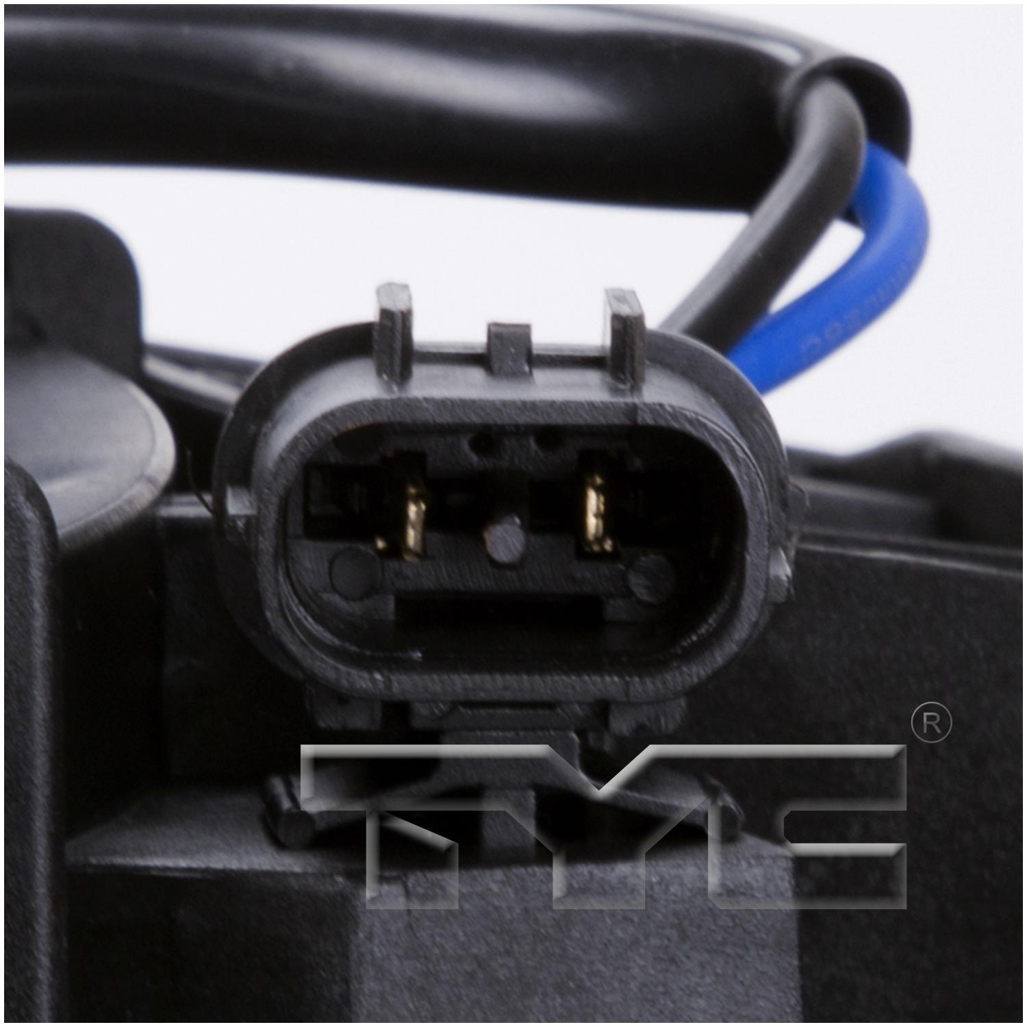 TYC 610610 A/C Condenser Fan Assembly product image 3 of 3