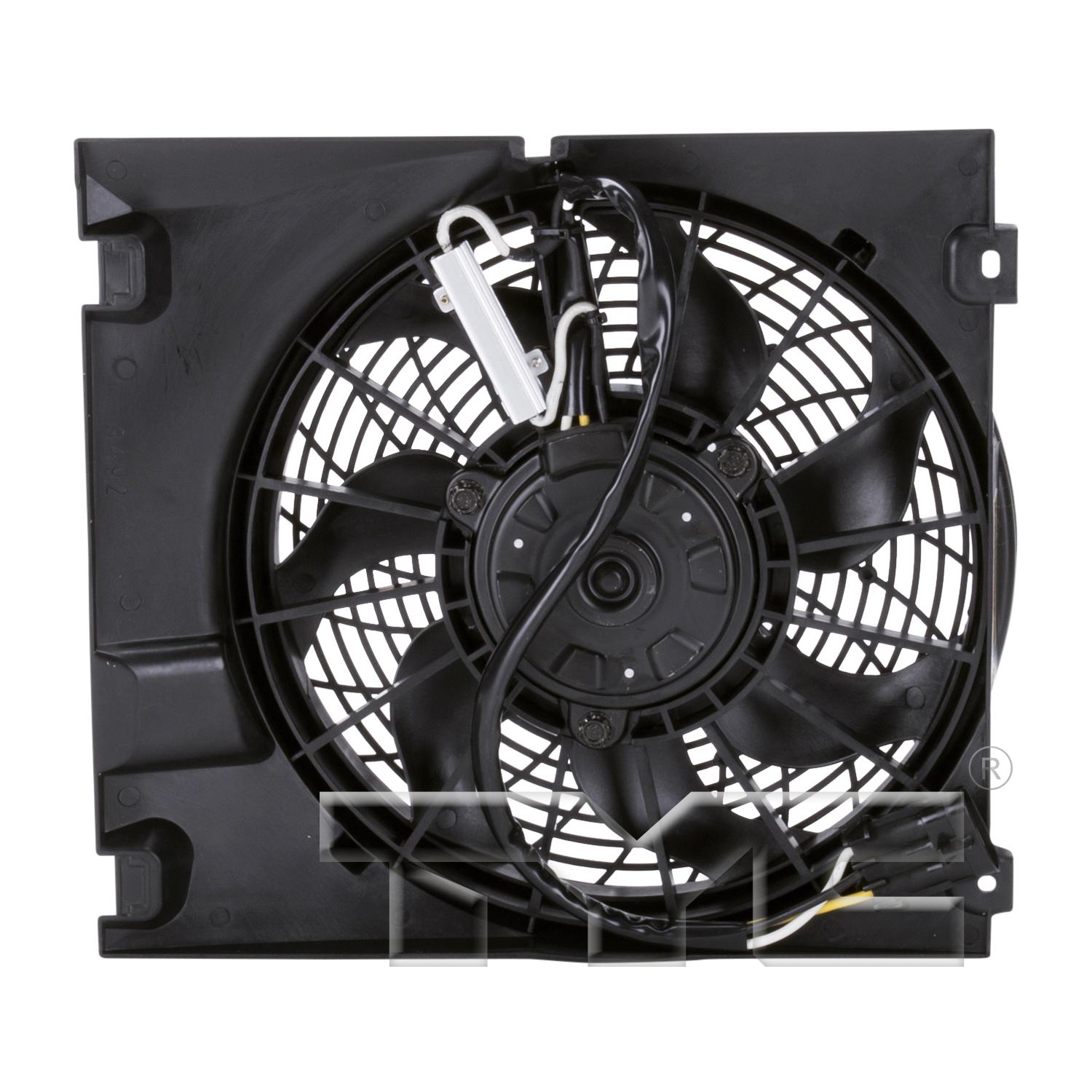 TYC 610640 A/C Condenser Fan Assembly product image 2 of 3