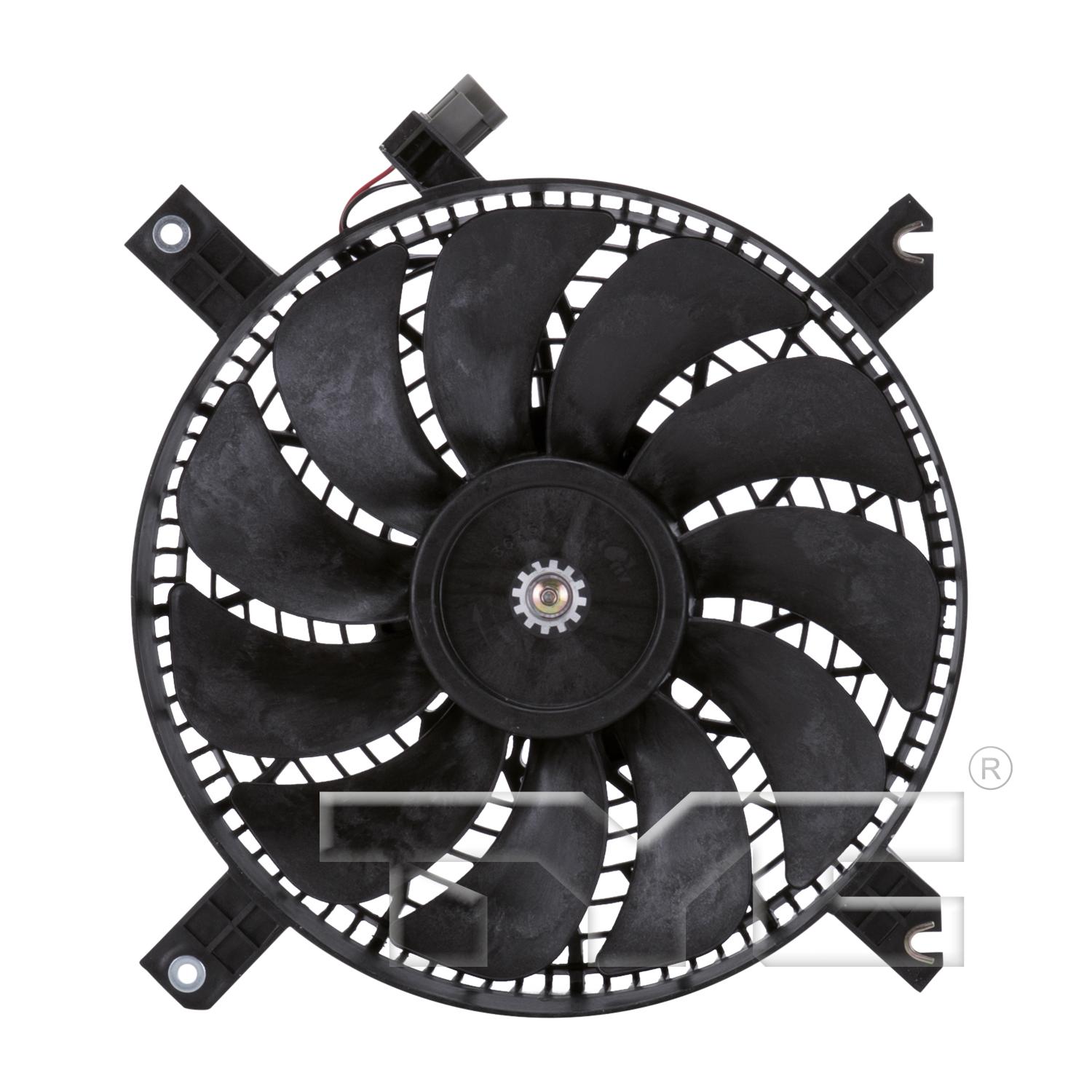 TYC 610650 A/C Condenser Fan Assembly product image 1 of 4