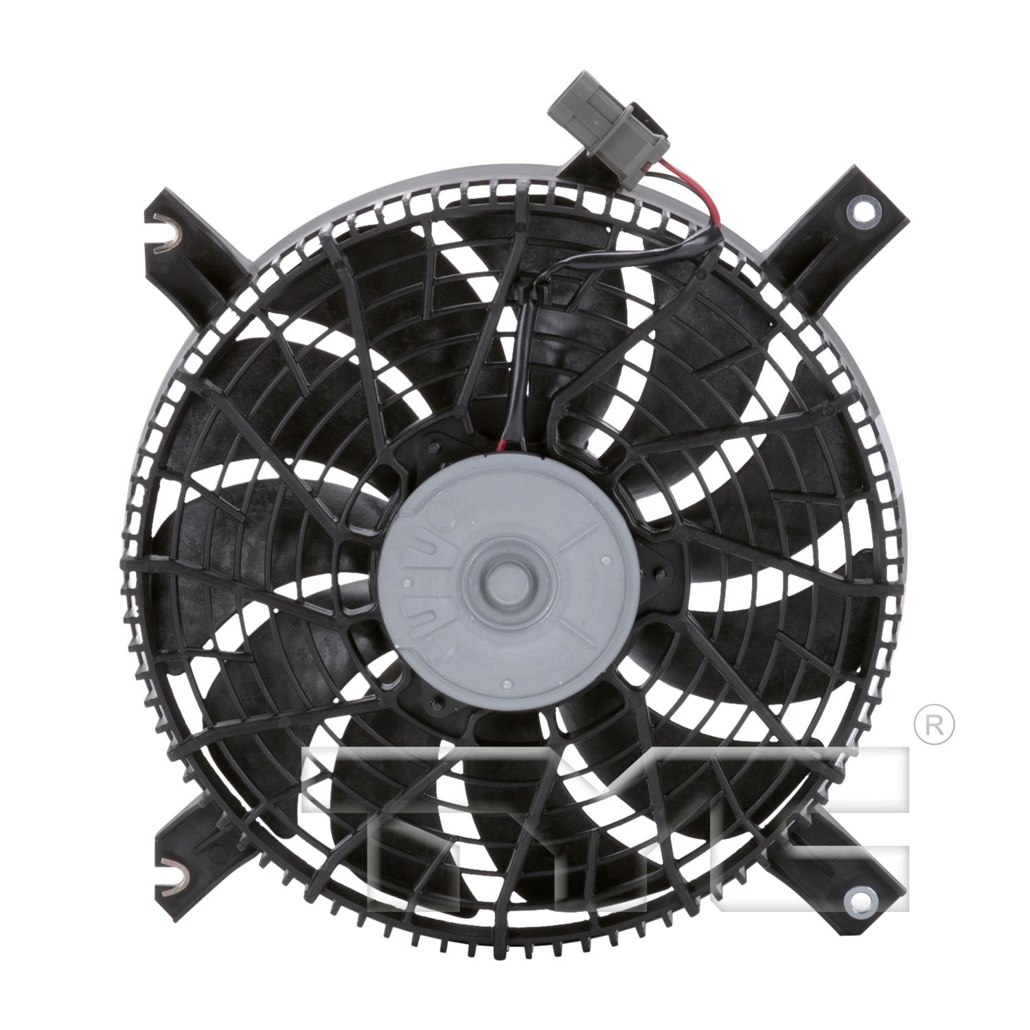 TYC 610650 A/C Condenser Fan Assembly product image 2 of 4