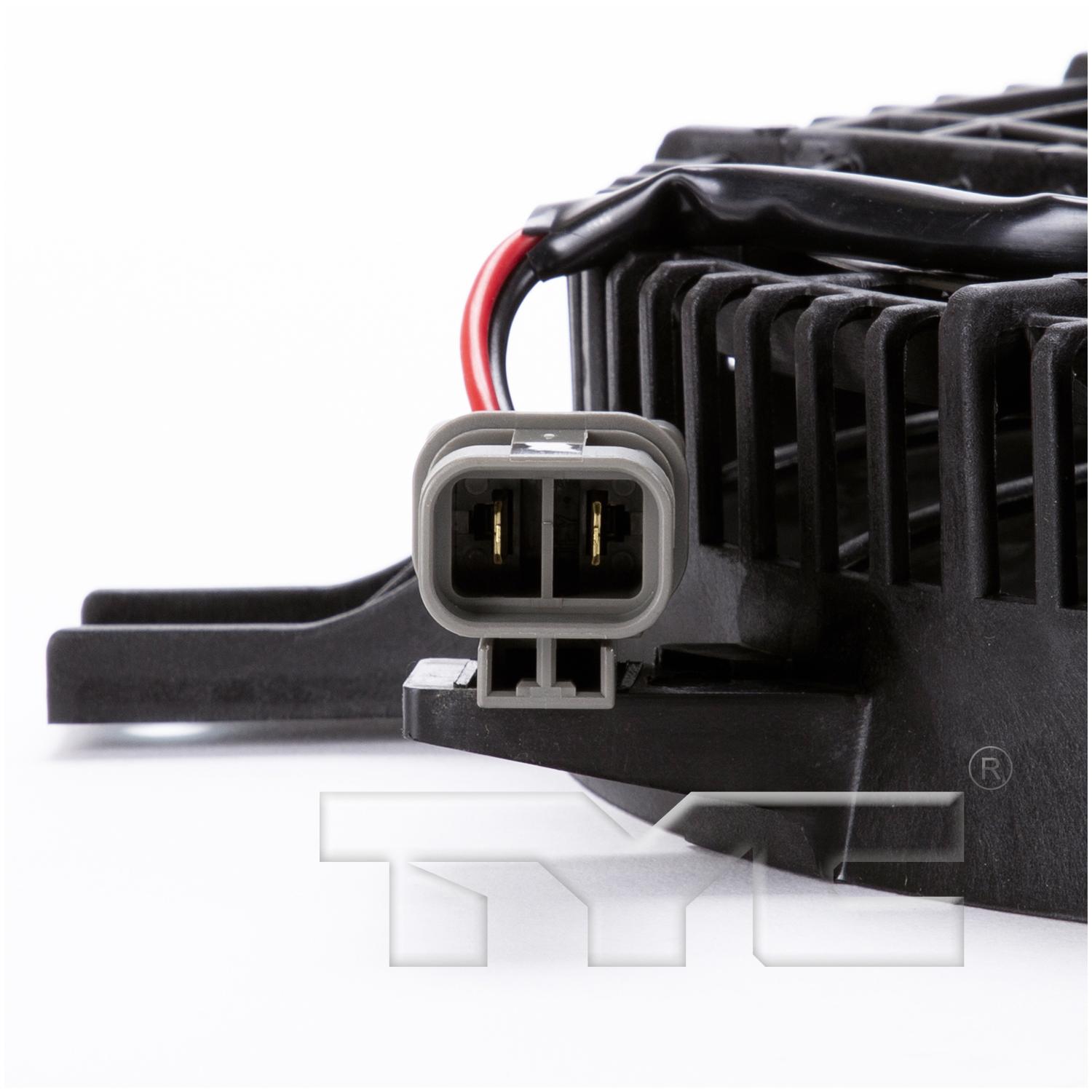 TYC 610650 A/C Condenser Fan Assembly product image 3 of 4