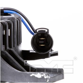 2004 Chevrolet Tracker A/C Condenser Fan Assembly Right TYC 610660 image 4 of 4