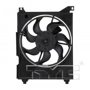 2005 Hyundai Sonata A/C Condenser Fan Assembly Right TYC 610700 image 1 of 4