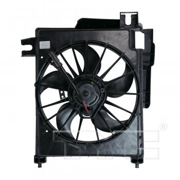2007 Dodge Ram 3500 A/C Condenser Fan Assembly Right TYC 610730 image 2 of 3