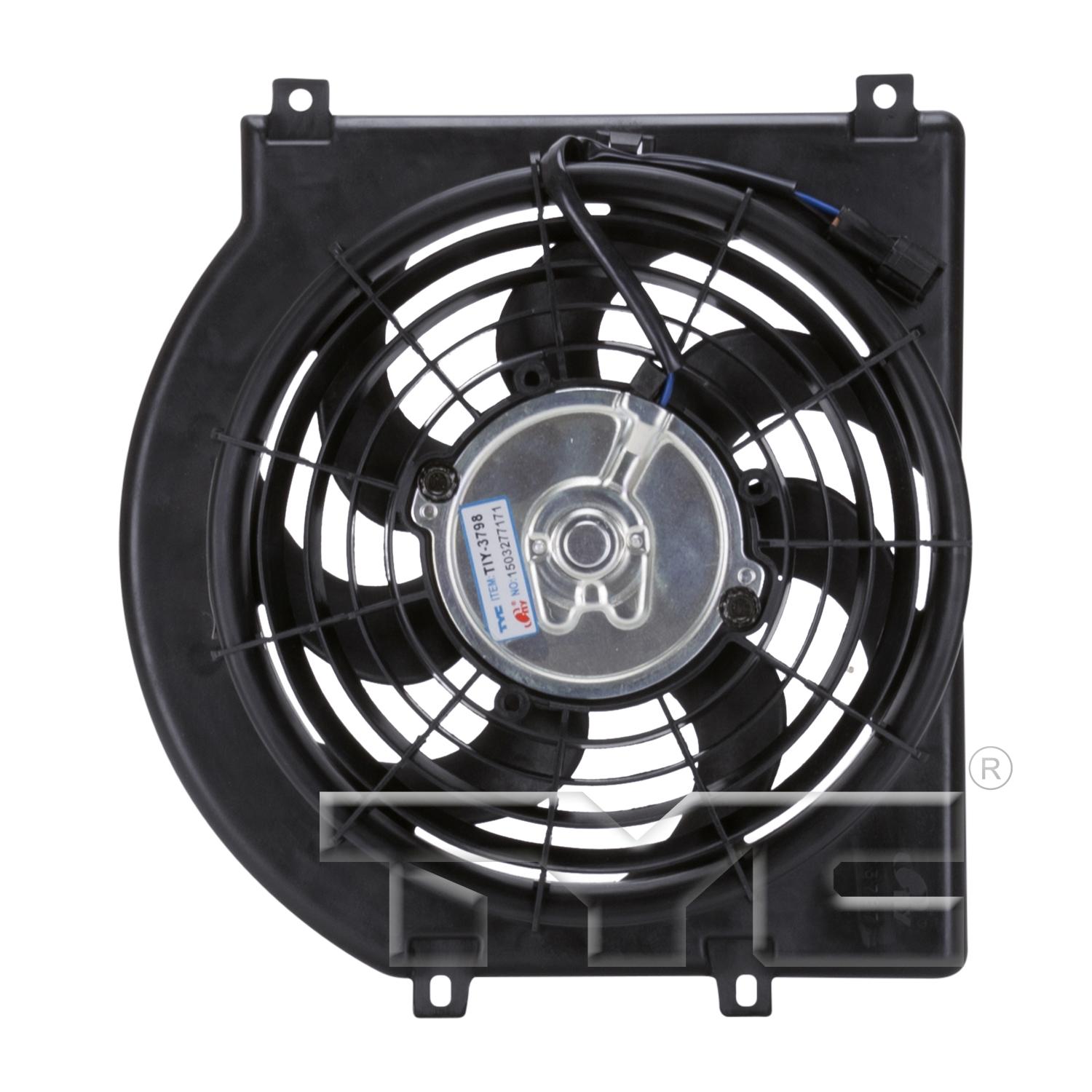 TYC 610740 - A/C Condenser Fan Assembly TYC 610740 A/C Condenser Fan Assembly product image 2 of 3