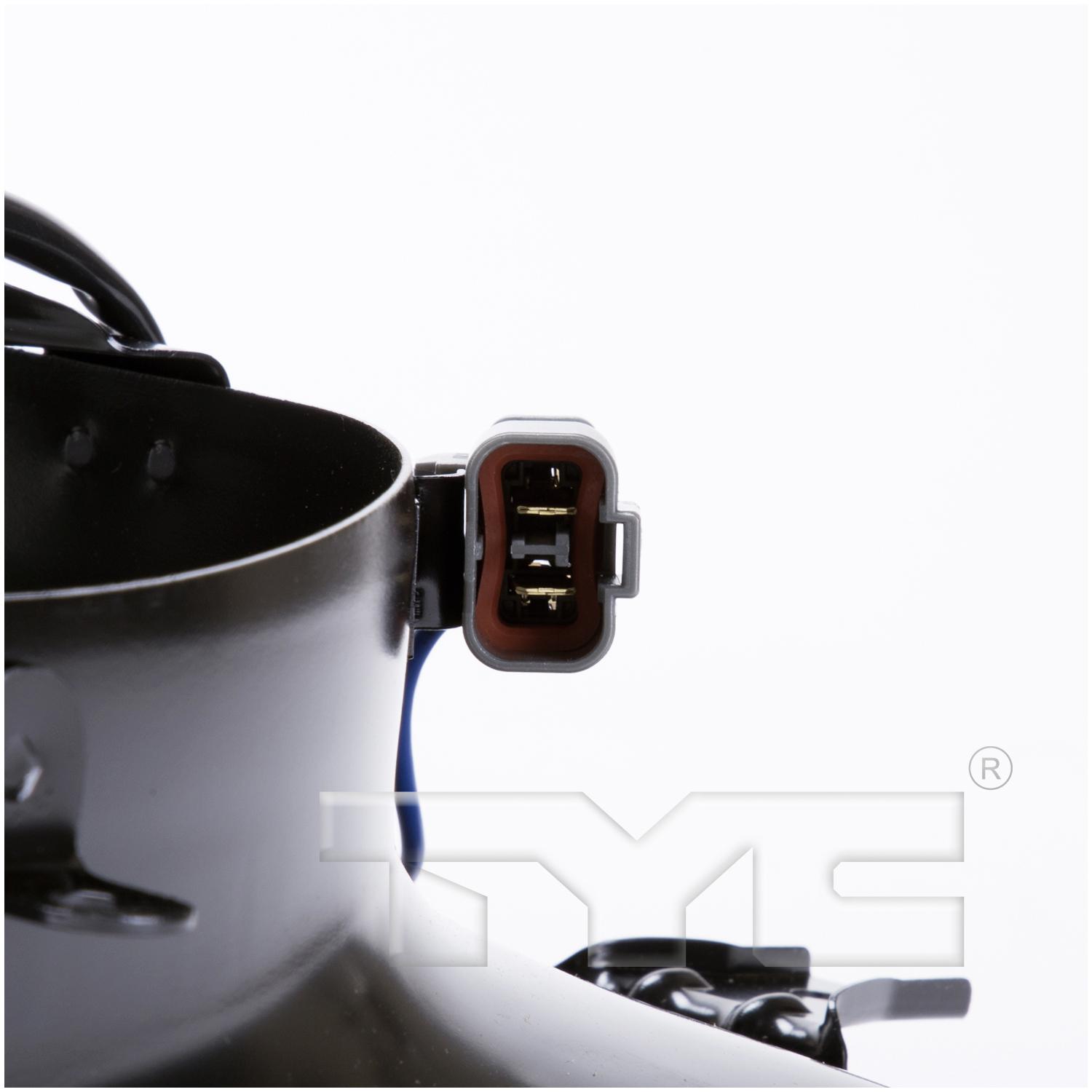 TYC 610800 A/C Condenser Fan Assembly product image 3 of 3