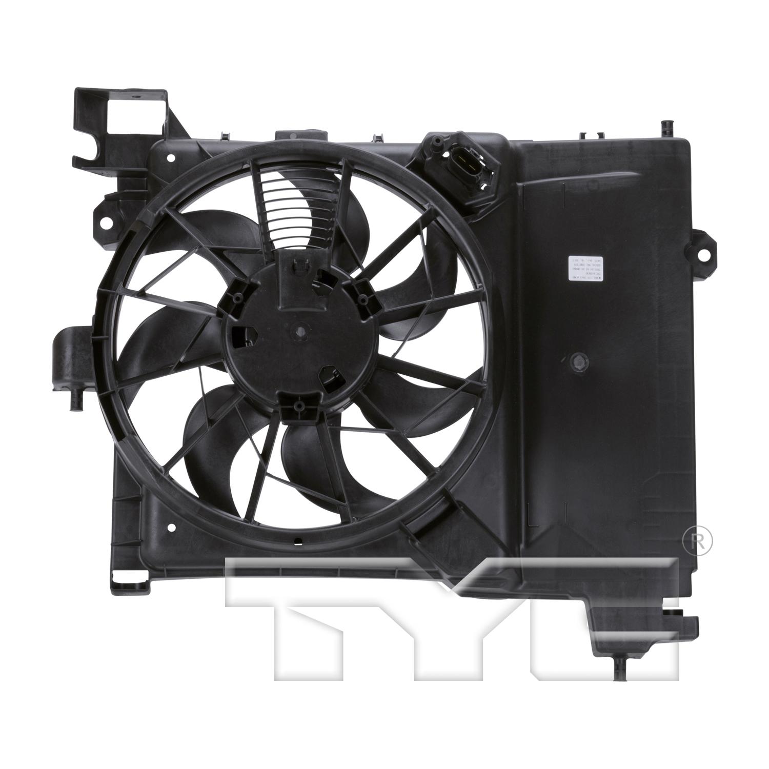 TYC 610830 - A/C Condenser Fan Assembly TYC 610830 A/C Condenser Fan Assembly product image 2 of 4
