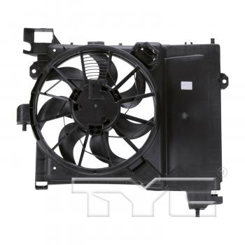 2008 Chrysler Aspen A/C Condenser Fan Assembly Right TYC 610830 image 2 of 4