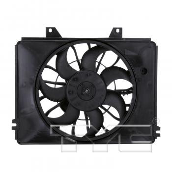 2005 Kia Sedona A/C Condenser Fan Assembly Right TYC 610840 image 1 of 3